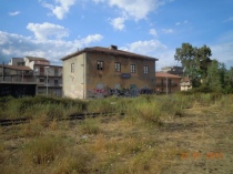 La vecchia stazione ferroviaria (in disuso) di Randazzo